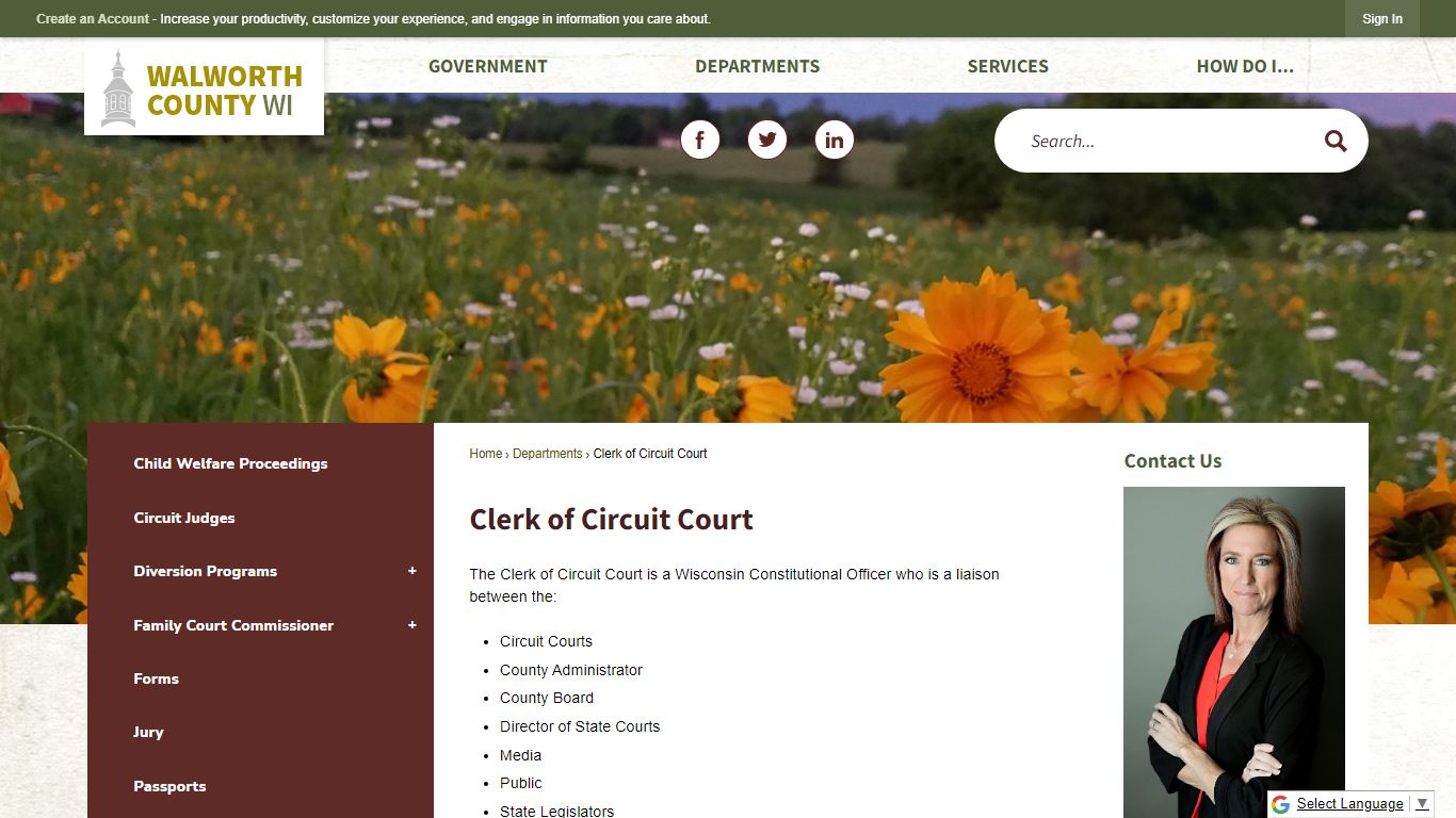 Clerk of Circuit Court | Walworth County, WI